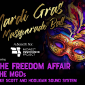 Mardi Gras Masquerade Ball on February 21st